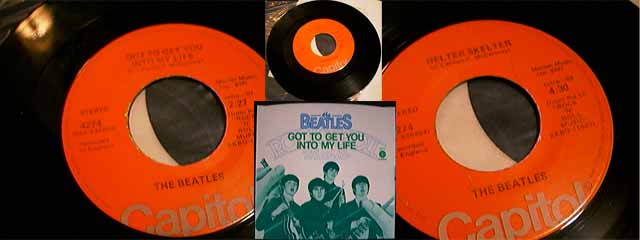 Rock 'n Roll Music - Post Break Up Issue - Never Released while Beatles were together- Picture Sleeve
