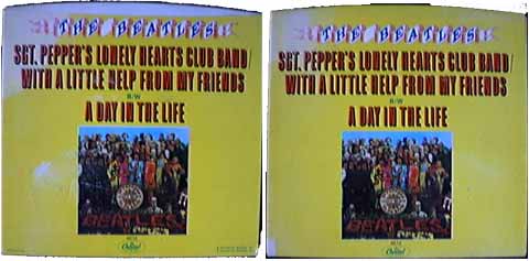 Srgt Peppers Lonely Hearts Club Band- Picture Sleeve