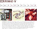 COMMAND V - band web site for Pat Irwin and Cynthia Sley formerly of the B52's, Ray Beats, 8-Eyed Spy & Bush Tetras